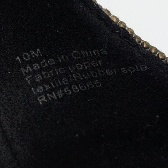 Abound Finn Ankle Strap Rhinestones Block Heel Sandal Silver Size US10M EU42 - Picture 7 of 12